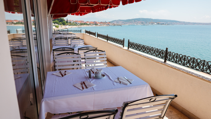 Restaurant and bar